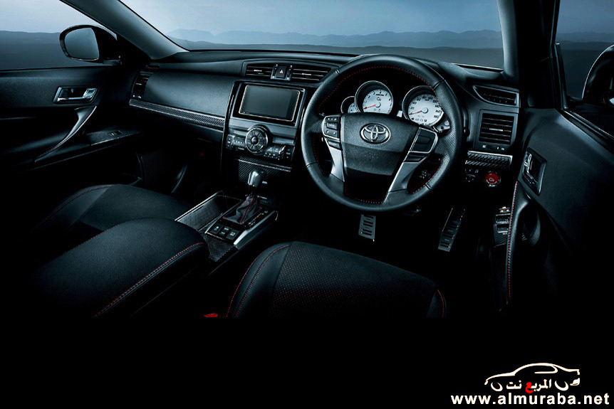 سيارة تويوتا مارك اكس الجديدة سيدان سبورت كلياً لعام 2013 صور ومواصفات Toyota 2013 Mark X 12